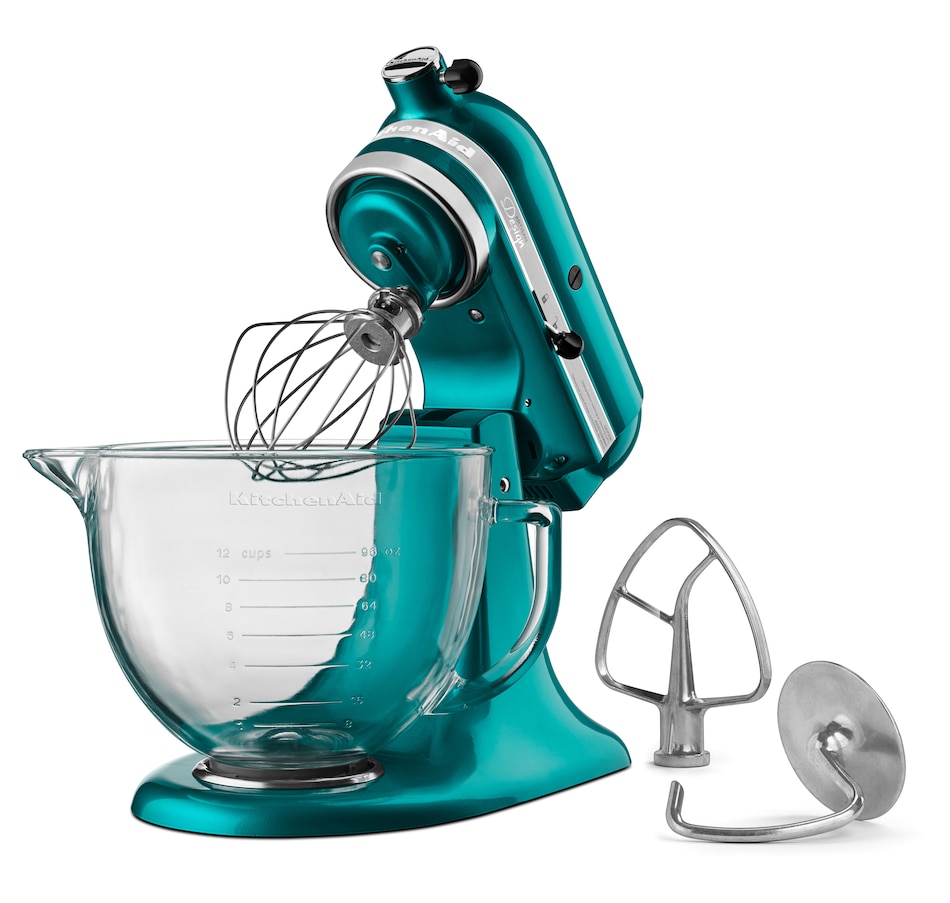 Image 551878_SEAGL.jpg, Product 551-878 / Price $494.99, KitchenAid Artisan Design Series 5-Quart Tilt-Head Stand Mixer with Glass Bowl on TSC.ca's department