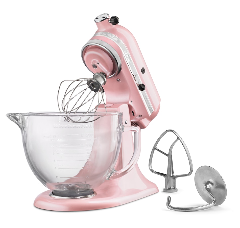 Image 551878_SLKPK.jpg, Product 551-878 / Price $494.99, KitchenAid Artisan Design Series 5-Quart Tilt-Head Stand Mixer with Glass Bowl on TSC.ca's department