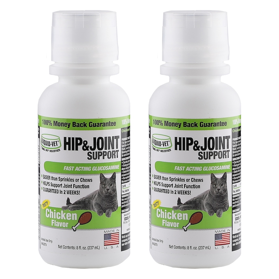 Image 552431_CHKN.jpg, Product 552-431 / Price $33.99, Liquid-Vet Feline Hip & Joint Support Formula - 2-Pack from Liquid-Vet on TSC.ca's Home & Garden department