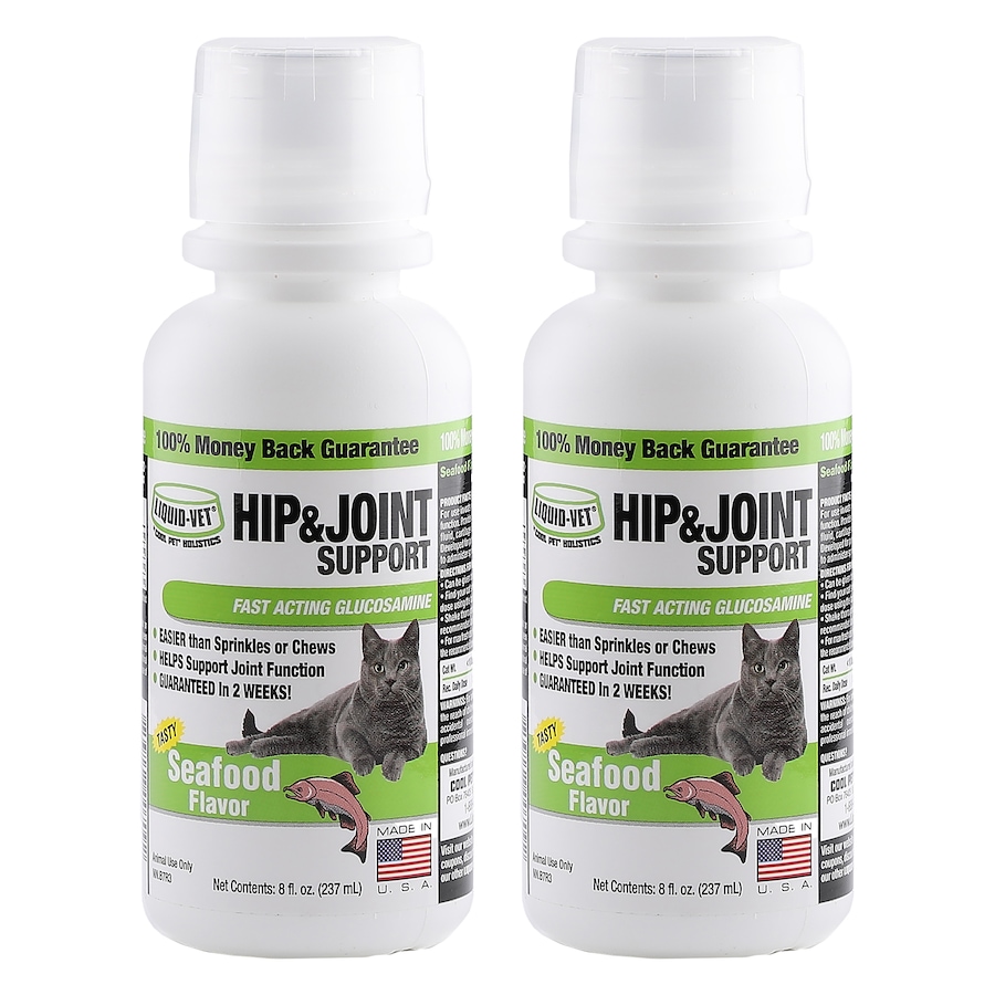 Image 552431_SEAFD.jpg, Product 552-431 / Price $33.99, Liquid-Vet Feline Hip & Joint Support Formula - 2-Pack from Liquid-Vet on TSC.ca's Home & Garden department