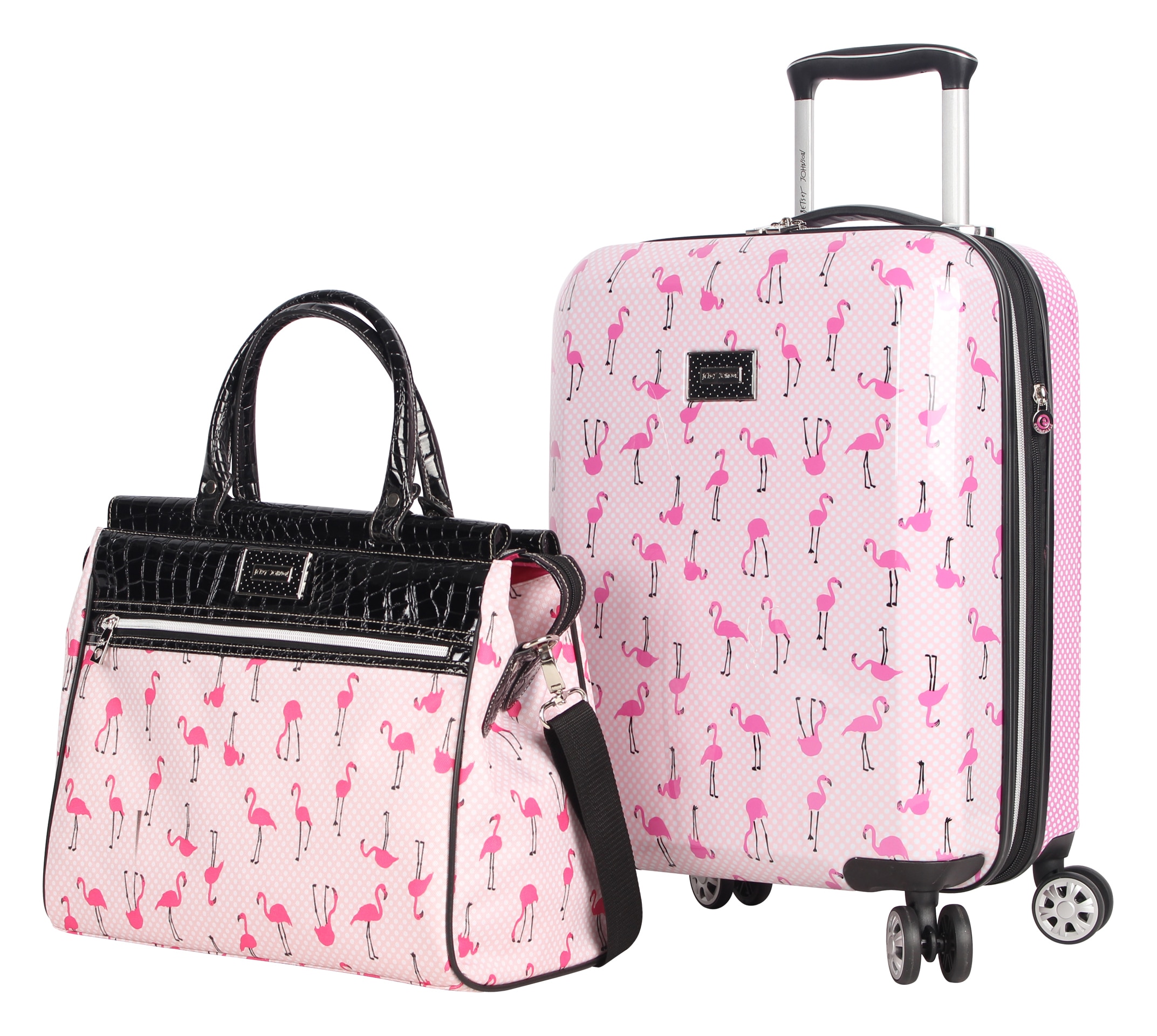 betsey johnson suitcases