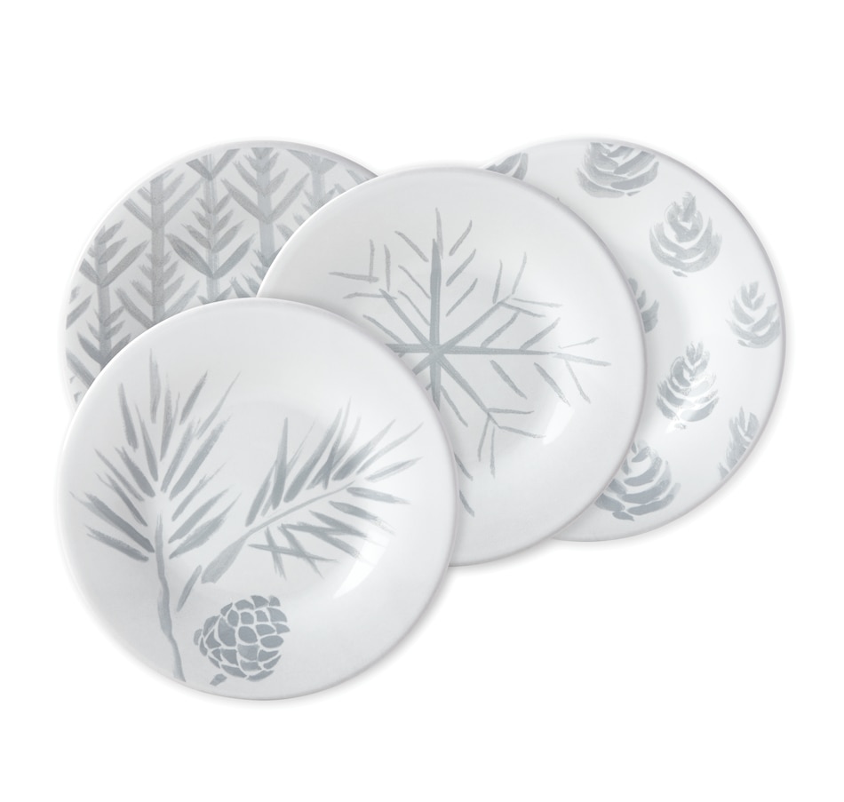Image 553046_ALTMORE1.jpg, Product 553-046 / Price $49.99, Lenox Alpine Carved Assorted Tidbit Plates - Set of 4 from Lenox on TSC.ca's Home & Garden department