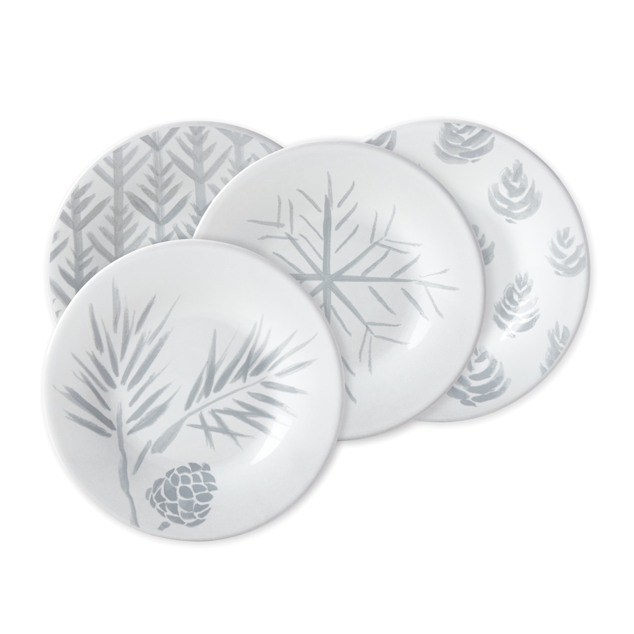Image 553046_ALTMORE1.jpg, Product 553-046 / Price $49.99, Lenox Alpine Carved Assorted Tidbit Plates - Set of 4 from Lenox on TSC.ca's Home & Garden department
