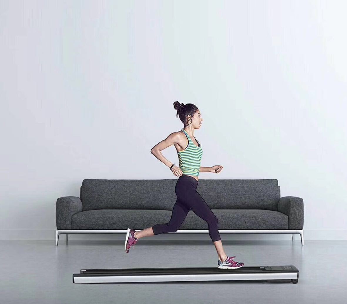 mini walk vibra fit treadmill