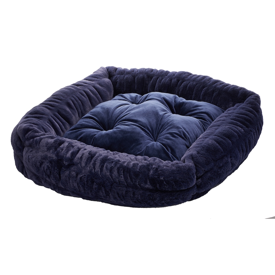 Image 553233_NVY.jpg, Product 553-233 / Price $24.33, Guillaume Faux-Fur Pet Bed from Guillaume on TSC.ca's Home & Garden department
