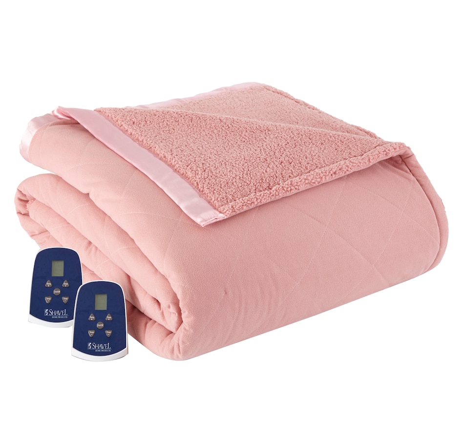 Image 553697_FRSTR.jpg, Product 553-697 / Price $129.88, Home Suite Micro Flannel Reverse to Sherpa Heated Blanket from Home Suite on TSC.ca's Home & Garden department