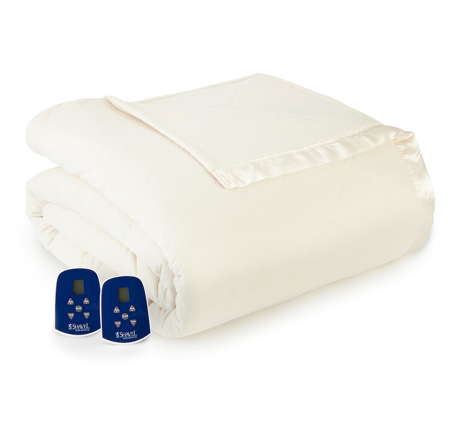 Image 553697_IVR.jpg, Product 553-697 / Price $129.88, Home Suite Micro Flannel Reverse to Sherpa Heated Blanket from Home Suite on TSC.ca's Home & Garden department