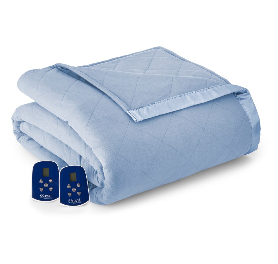 Image 553697_WWD.jpg, Product 553-697 / Price $129.88, Home Suite Micro Flannel Reverse to Sherpa Heated Blanket from Home Suite on TSC.ca's Home & Garden department