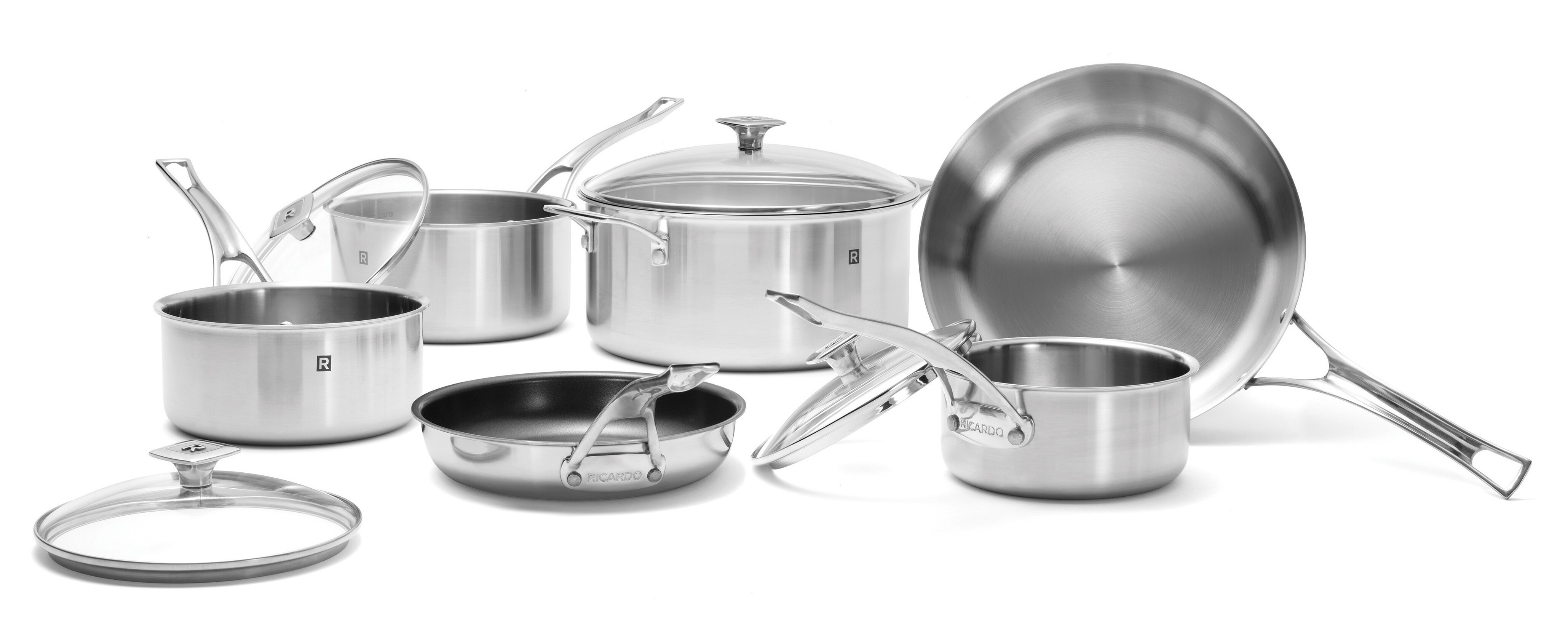 Ricardo 3-Ply Stainless Steel Cookware Set - TSC.ca
