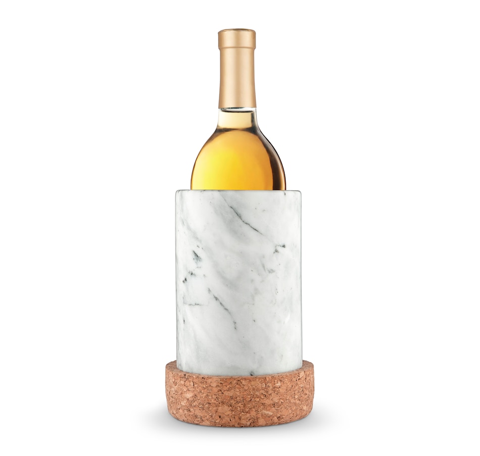 Image 554292.jpg, Product 554-292 / Price $44.99, Final Touch Marble Wine Bottle Chiller with Cork Base from Final Touch on TSC.ca's Kitchen department