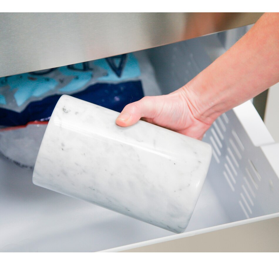 Image 554292_ALTMORE2.jpg, Product 554-292 / Price $44.99, Final Touch Marble Wine Bottle Chiller with Cork Base from Final Touch on TSC.ca's Kitchen department