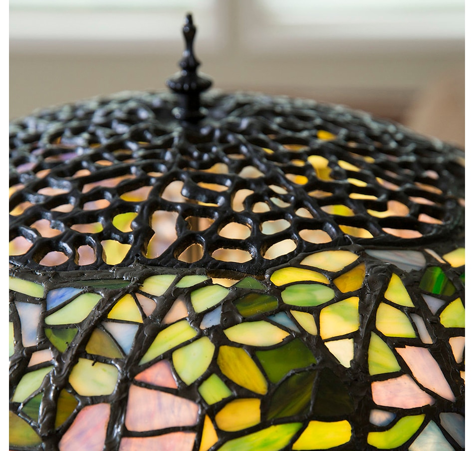 Image 554888_ALTMORE4.jpg, Product 554-888 / Price $999.99, Tiffany Style Stained-Glass Grand Wisteria Table Lamp (29.5"H) from Tiffany Style Lighting on TSC.ca's Home & Garden department