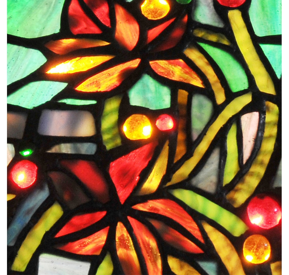 Image 554890_ALTMORE11.jpg, Product 554-890 / Price $1,899.99, Tiffany Style 34"H Stained Glass Turtleback Mosaic Double-Lit Lamp from Tiffany Style Lighting on TSC.ca's Home & Garden department