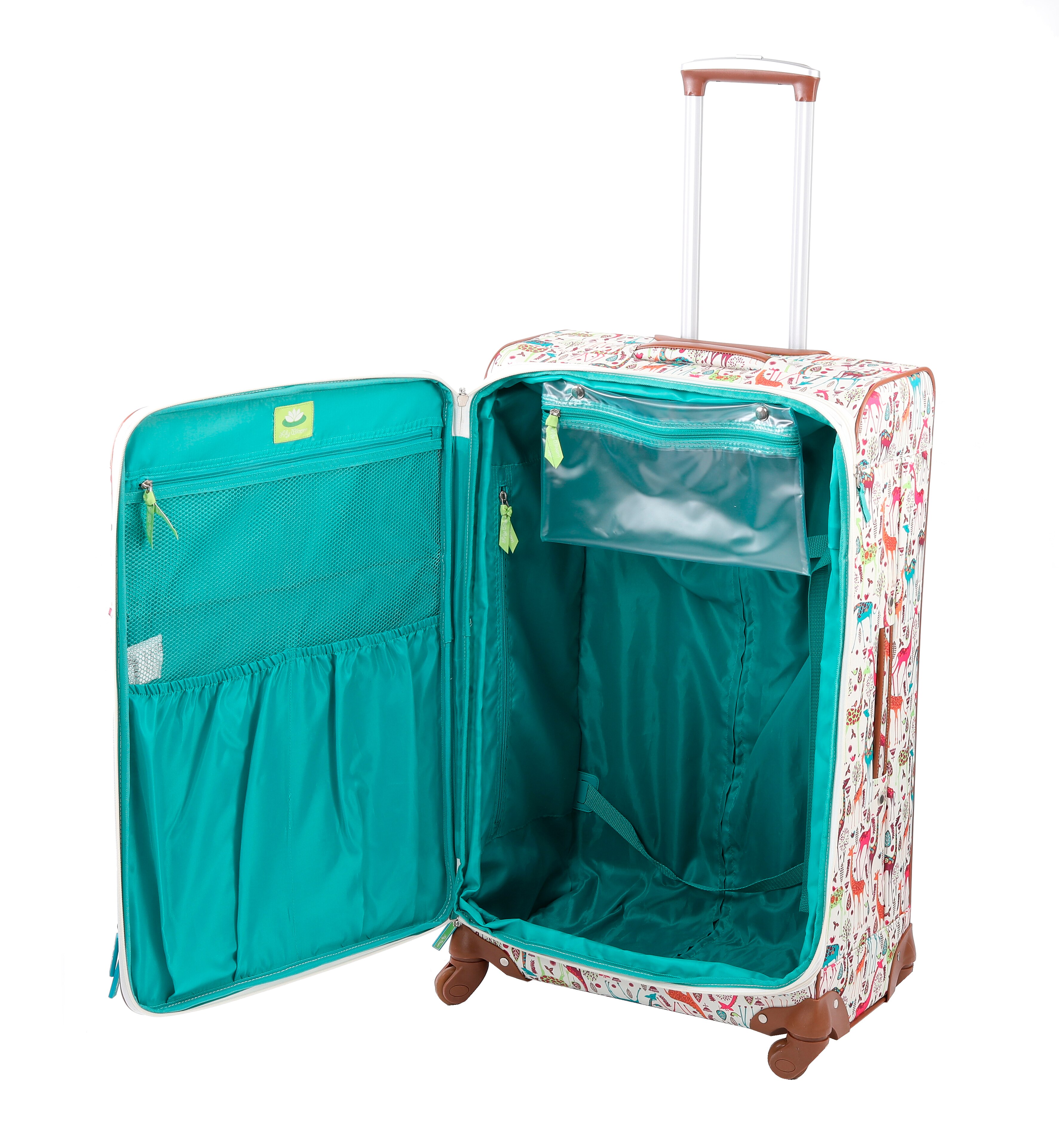 lily bloom 3 piece luggage set