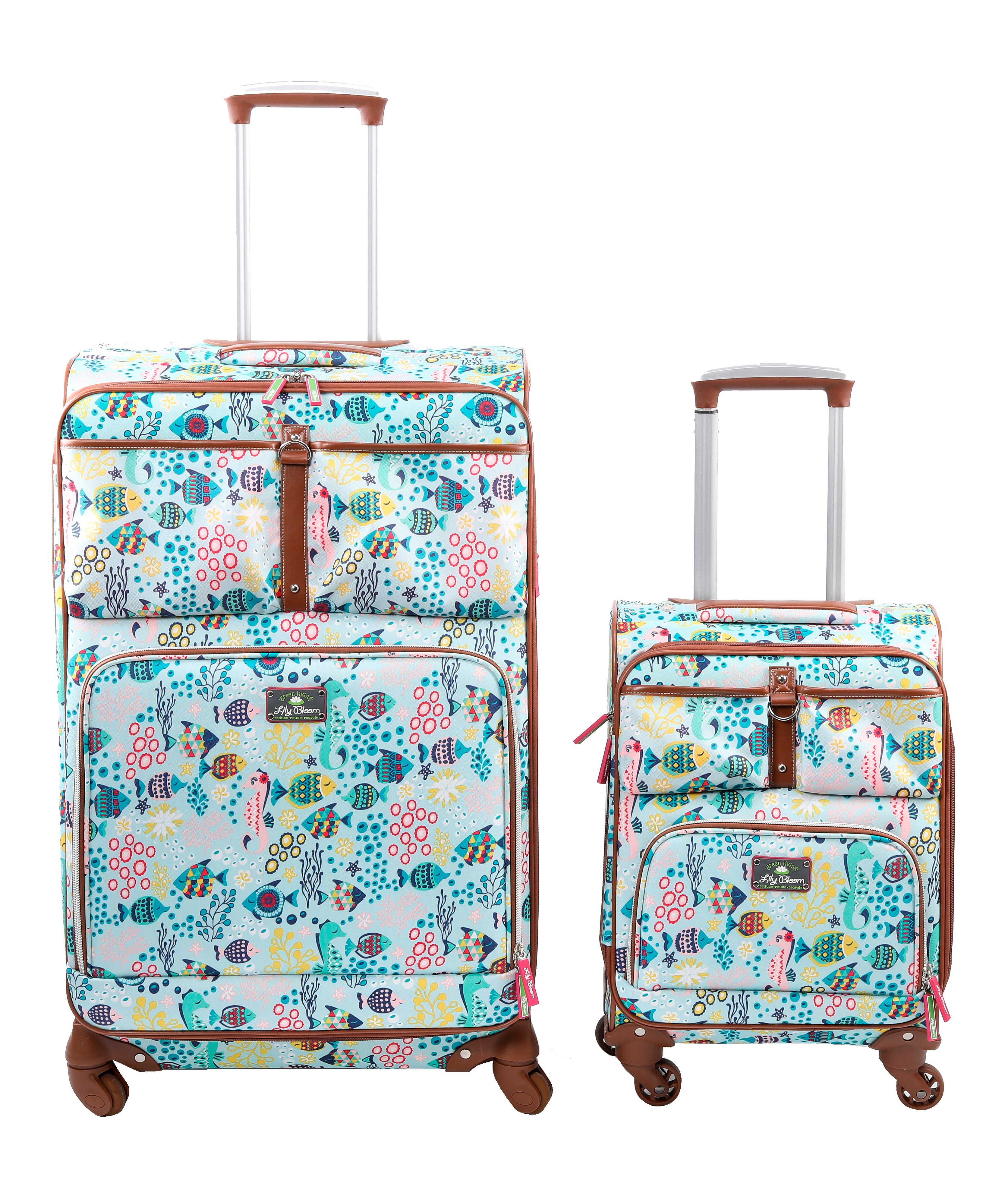 lily bloom luggage set