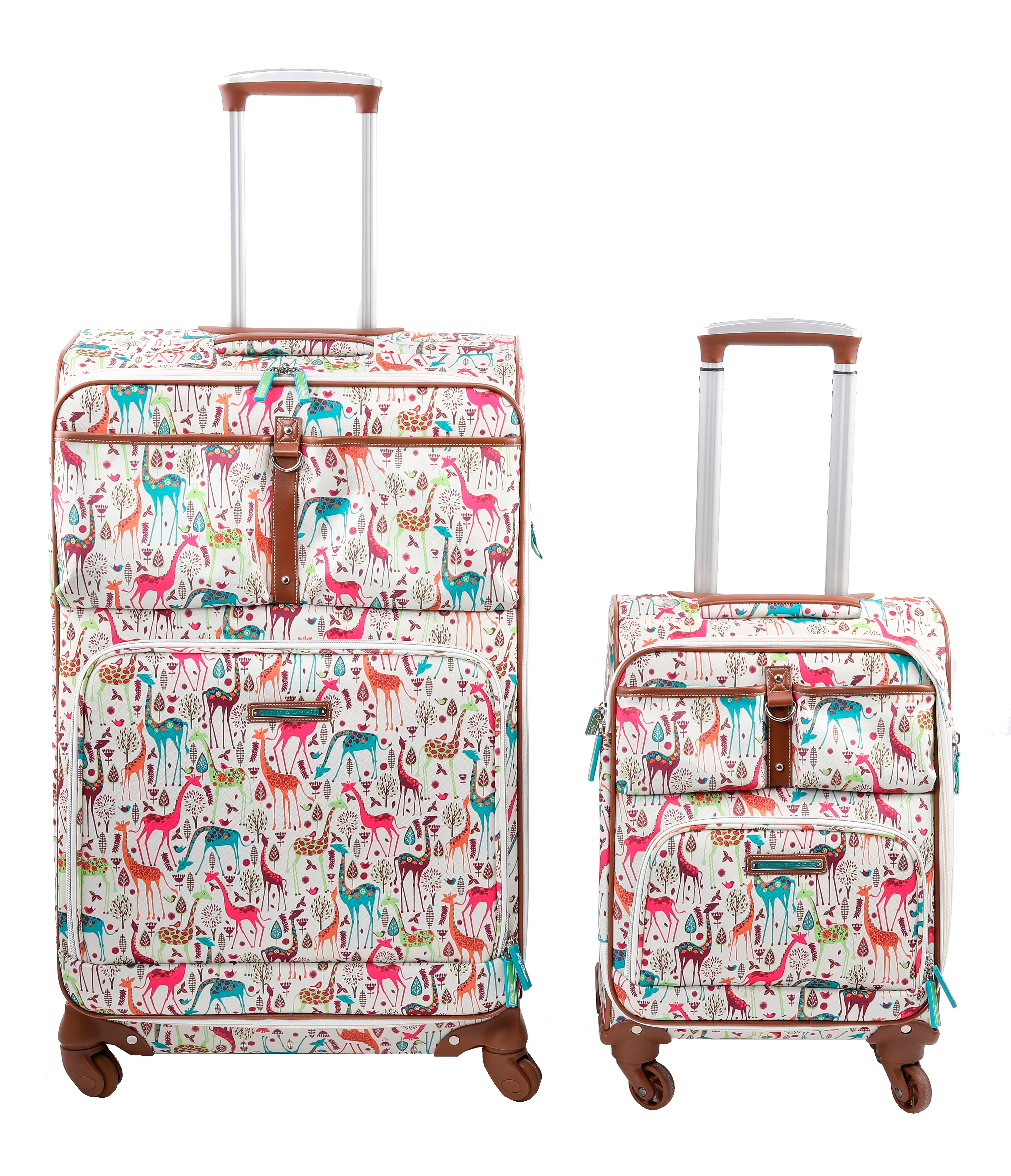 lily bloom 3 piece luggage set