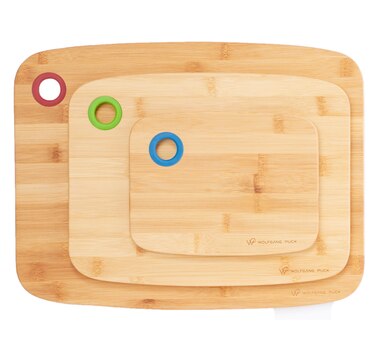 Bamboo Cutting Board with Silicone Ring