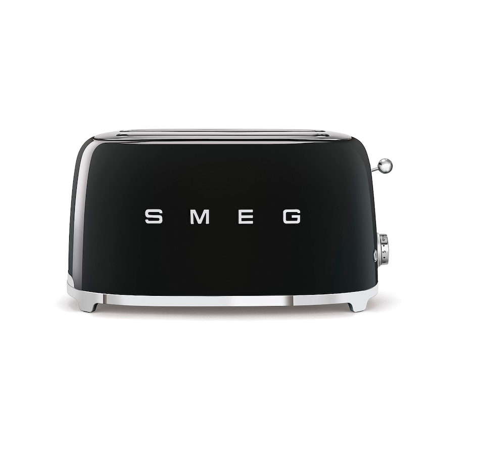 Smeg Black 4-Slice Toaster + Reviews