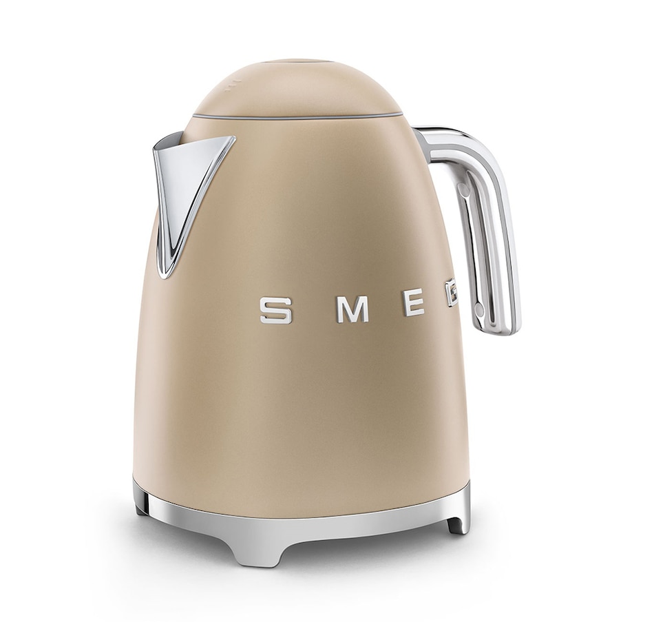 Image 555380_MATCE.jpg, Product 555-380 / Price $329.99, SMEG Electric Fixed Temp Kettle with 3D Logo from Smeg on TSC.ca's Kitchen department