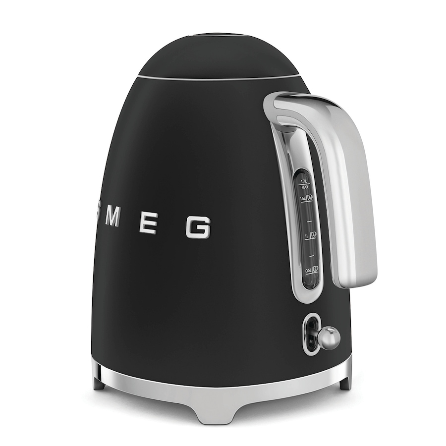 Image 555380_MTBK.jpg, Product 555-380 / Price $229.99 - $239.99, SMEG Electric Fixed Temp Kettle with 3D Logo from Smeg on TSC.ca's Kitchen department