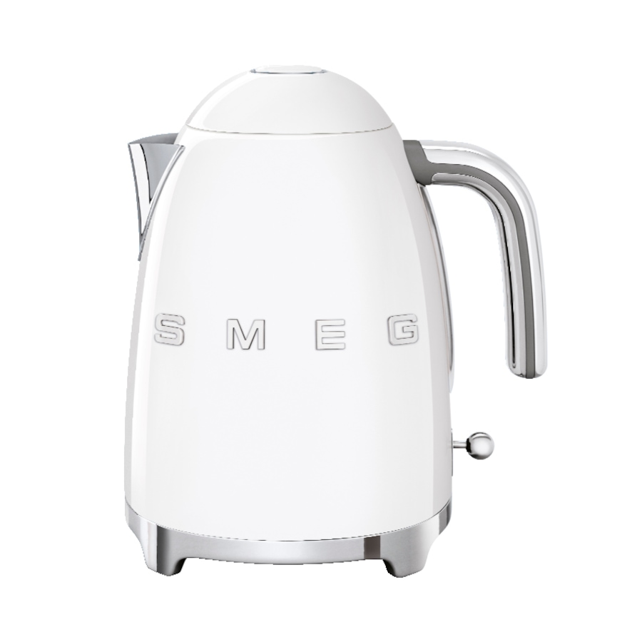 Image 555380_WHT.jpg, Product 555-380 / Price $229.99 - $239.99, SMEG Electric Fixed Temp Kettle with 3D Logo from Smeg on TSC.ca's Kitchen department