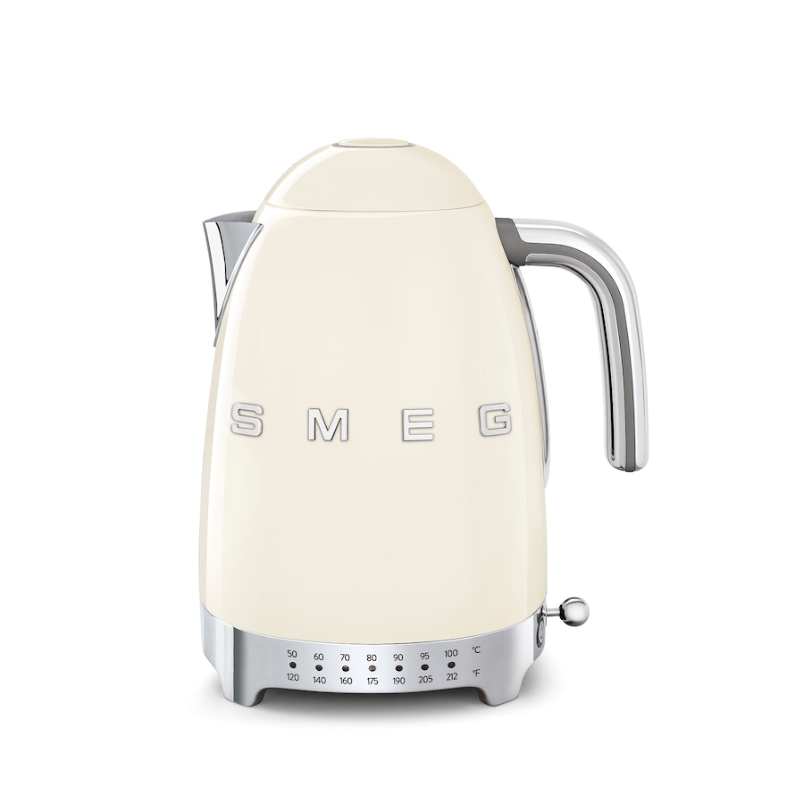 Image 555381_CRM.jpg, Product 555-381 / Price $299.99, SMEG Electric Variable Temperature Kettle with 3D Logo from Smeg on TSC.ca's Kitchen department