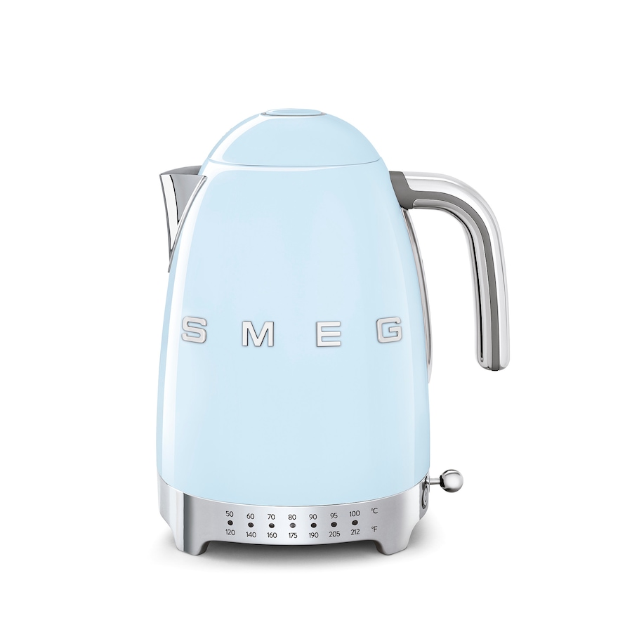 Image 555381_PASBE.jpg, Product 555-381 / Price $299.99, SMEG Electric Variable Temperature Kettle with 3D Logo from Smeg on TSC.ca's Kitchen department