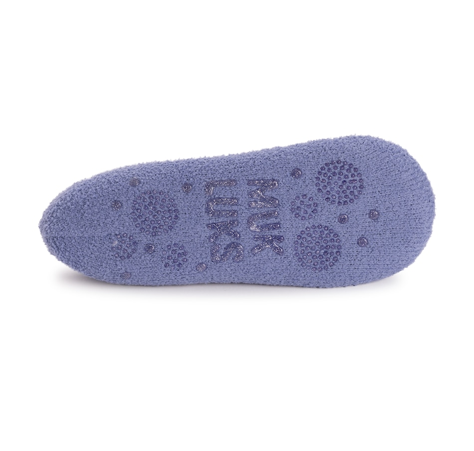 Image 556448_ALTMORE3.jpg, Product 556-448 / Price $29.99, Muk Luks Aloe Infused Ballerina Slipper Socks (3-pack) from Muk Luks on TSC.ca's Clothing & Shoes department