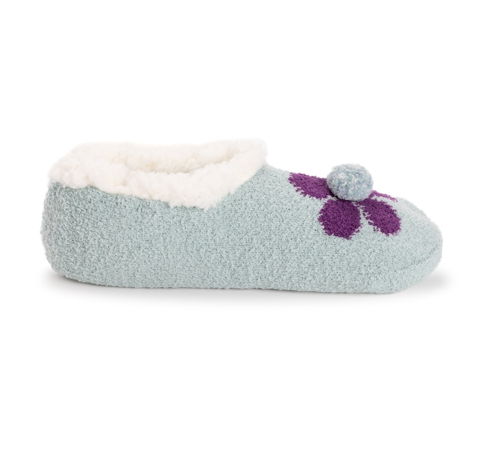 Image 556448_ALTMORE6.jpg, Product 556-448 / Price $29.99, Muk Luks Aloe Infused Ballerina Slipper Socks (3-pack) from Muk Luks on TSC.ca's Clothing & Shoes department