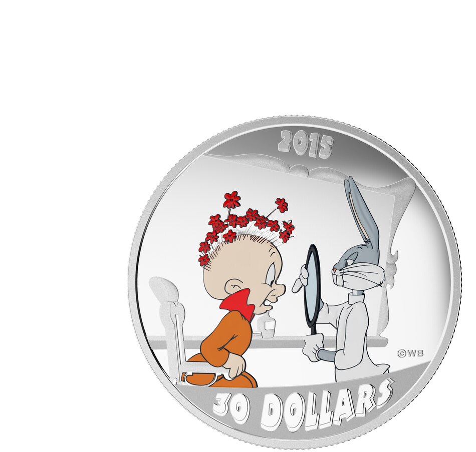 Image 556797_ALTMORE01.jpg, Product 556-797 / Price $189.95, 2015 $30 Fine Silver Coin - Looney Tunes Classic Scenes 3 Coin Subscription "The Rabbit of Seville", "Fast & Furry-Ous", "Birds Anonymous" - 60-Day Auto Delivery Prog on TSC.ca's department