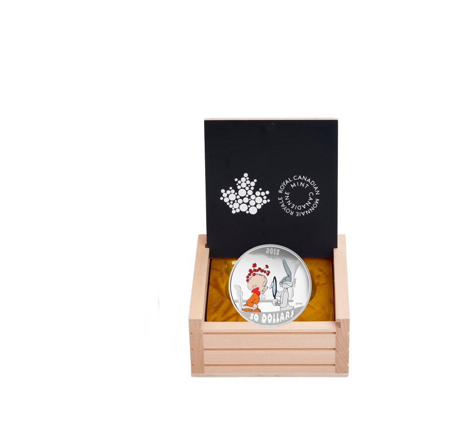 Image 556797_ALTMORE03.jpg, Product 556-797 / Price $189.95, 2015 $30 Fine Silver Coin - Looney Tunes Classic Scenes 3 Coin Subscription "The Rabbit of Seville", "Fast & Furry-Ous", "Birds Anonymous" - 60-Day Auto Delivery Prog on TSC.ca's department
