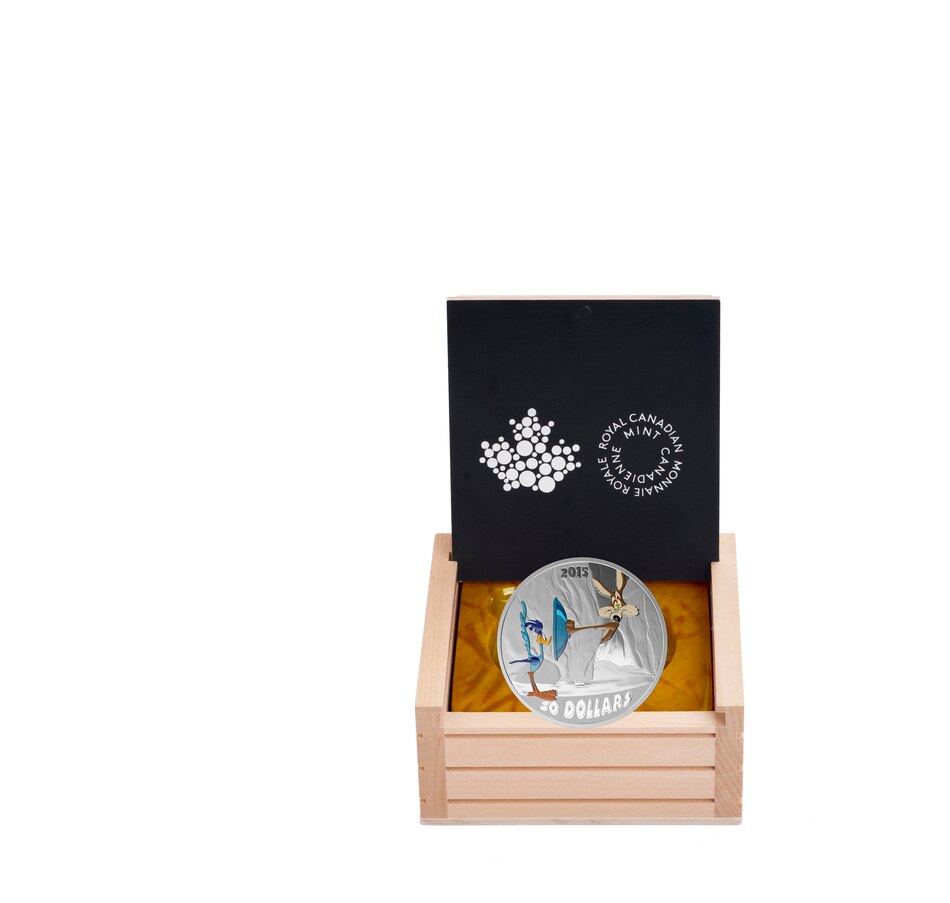 Image 556797_ALTMORE08.jpg, Product 556-797 / Price $189.95, 2015 $30 Fine Silver Coin - Looney Tunes Classic Scenes 3 Coin Subscription "The Rabbit of Seville", "Fast & Furry-Ous", "Birds Anonymous" - 60-Day Auto Delivery Prog on TSC.ca's department