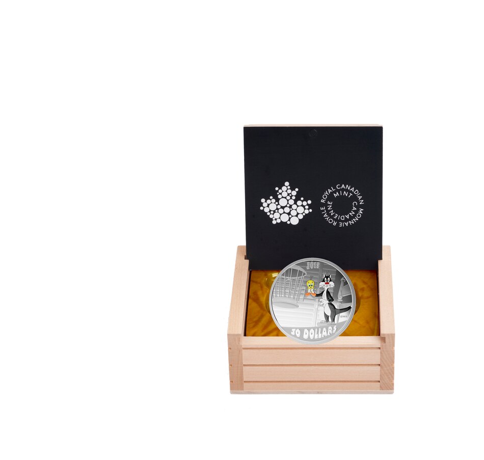 Image 556797_ALTMORE13.jpg, Product 556-797 / Price $189.95, 2015 $30 Fine Silver Coin - Looney Tunes Classic Scenes 3 Coin Subscription "The Rabbit of Seville", "Fast & Furry-Ous", "Birds Anonymous" - 60-Day Auto Delivery Prog on TSC.ca's department