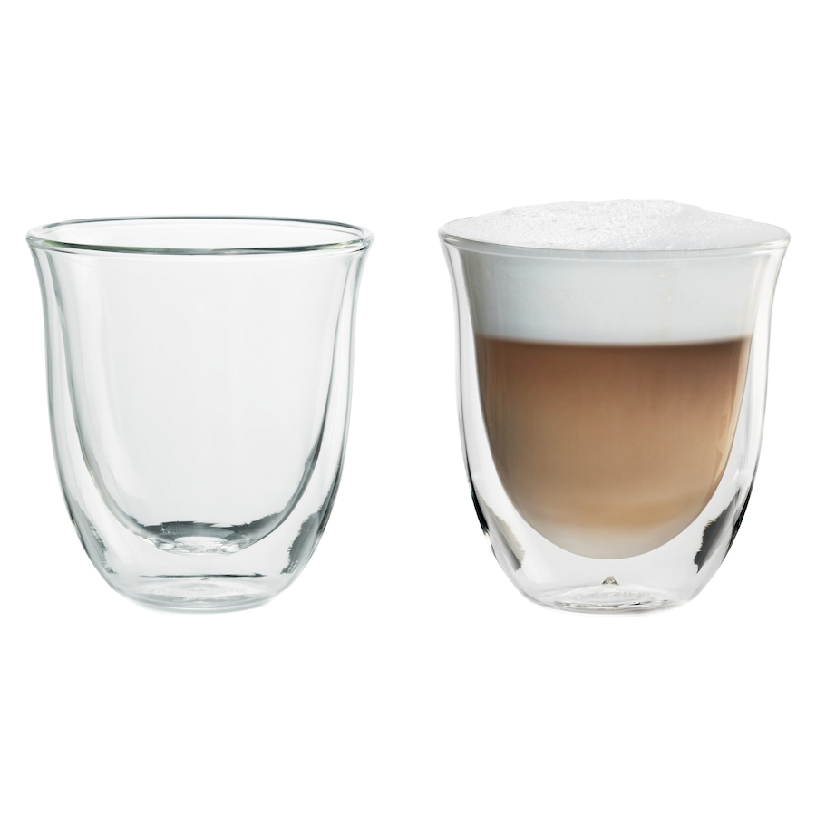 Image 557371.jpg, Product 557-371 / Price $18.99, De'Longhi Cappuccino Glasses from DeLonghi on TSC.ca's Kitchen department