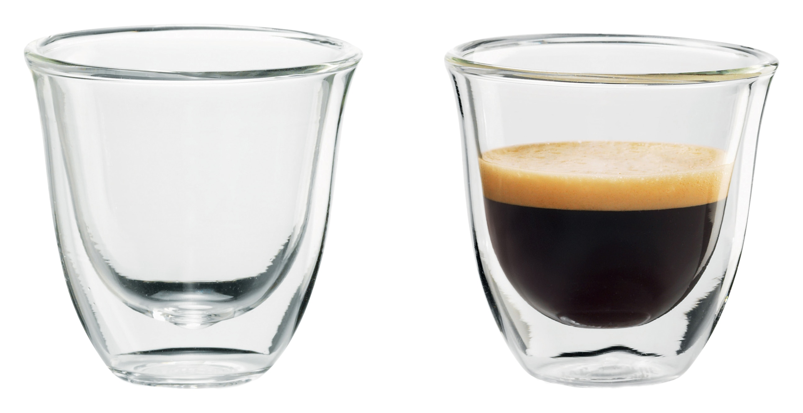 De Longhi Espresso Glasses