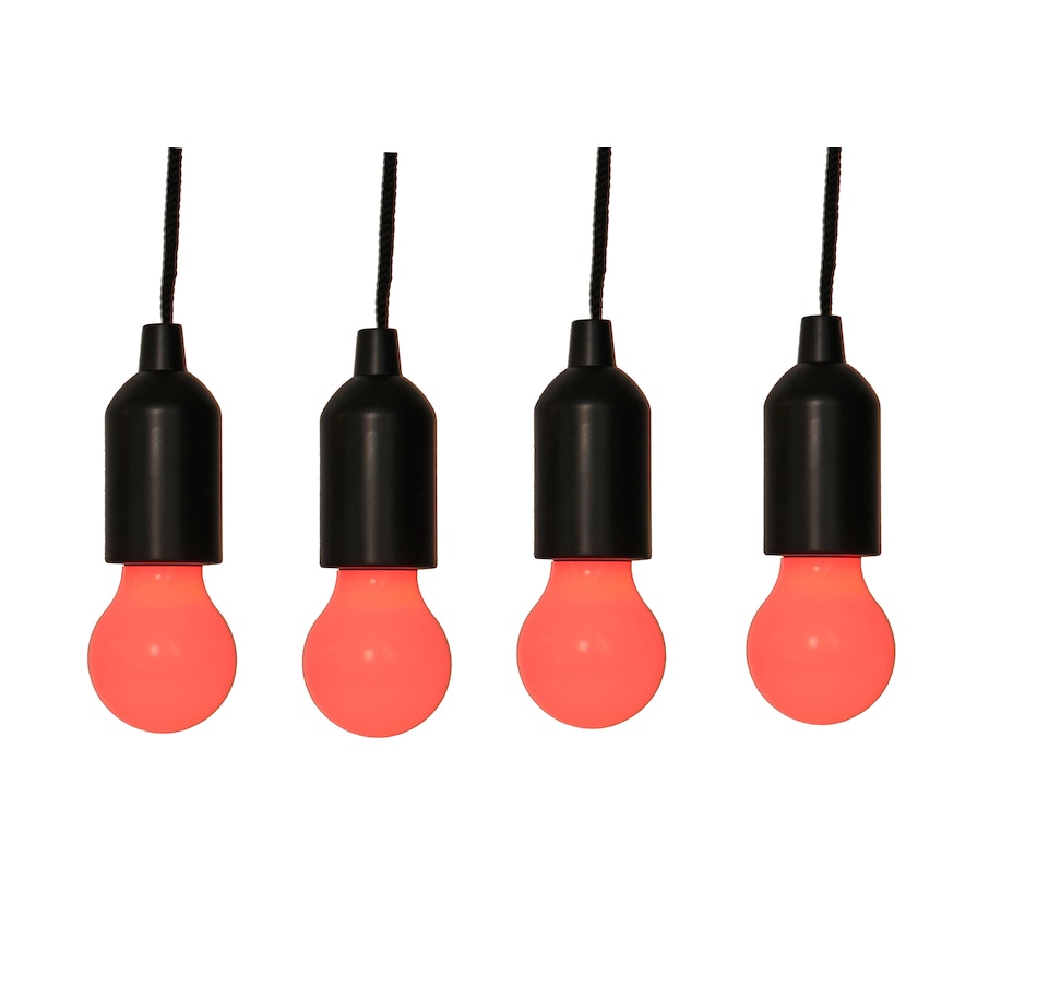 Image 558006_BLK.jpg, Product 558-006 / Price $14.33, Wrap-Around Hanging Lights with Remote Control (Set of 4)  on TSC.ca's Outdoor Lighting department