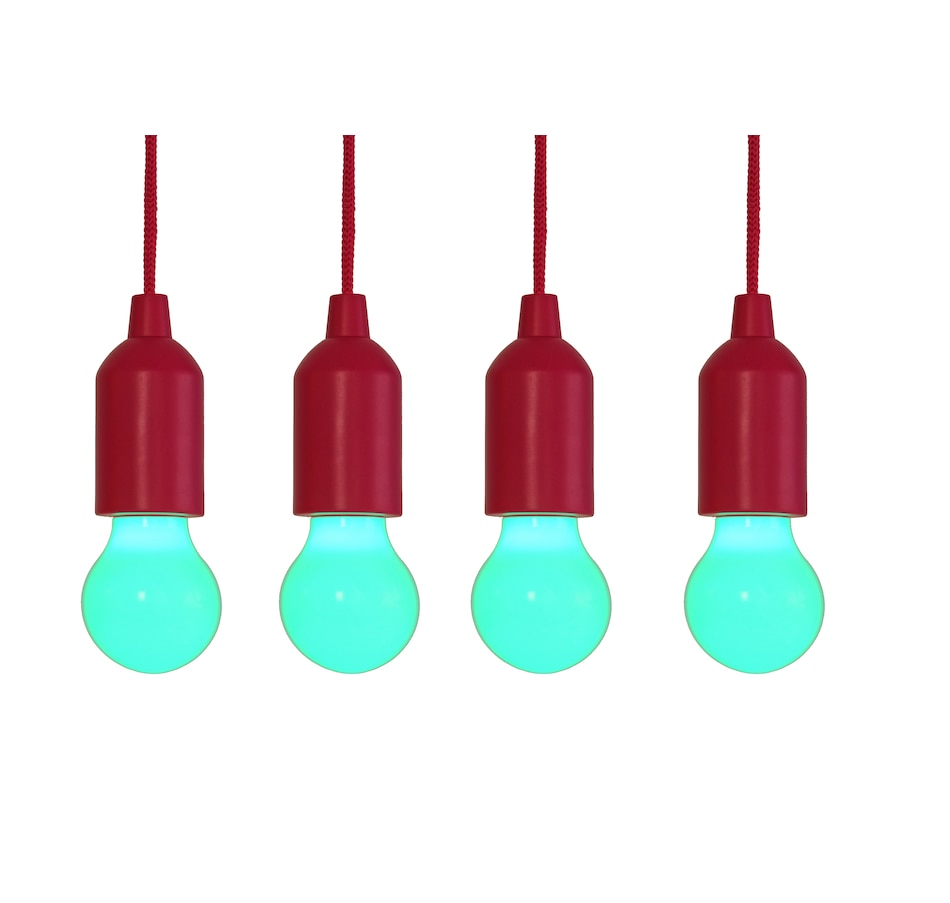 Image 558006_PNK.jpg, Product 558-006 / Price $14.33, Wrap-Around Hanging Lights with Remote Control (Set of 4)  on TSC.ca's Outdoor Lighting department