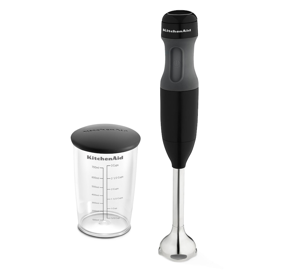 Image 559233_ONBLK.jpg , Product 559-233 / Price $89.99 , KitchenAid 2-Speed Hand Blender with Blending Jar & Lid from KitchenAid on TSC.ca's Kitchen department