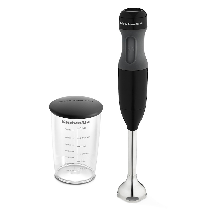 Image 559233_ONBLK.jpg, Product 559-233 / Price $89.99, KitchenAid 2-Speed Hand Blender with Blending Jar & Lid from KitchenAid on TSC.ca's Kitchen department