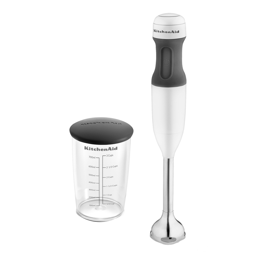 Image 559233_WHT.jpg, Product 559-233 / Price $89.99, KitchenAid 2-Speed Hand Blender with Blending Jar & Lid from KitchenAid on TSC.ca's Kitchen department