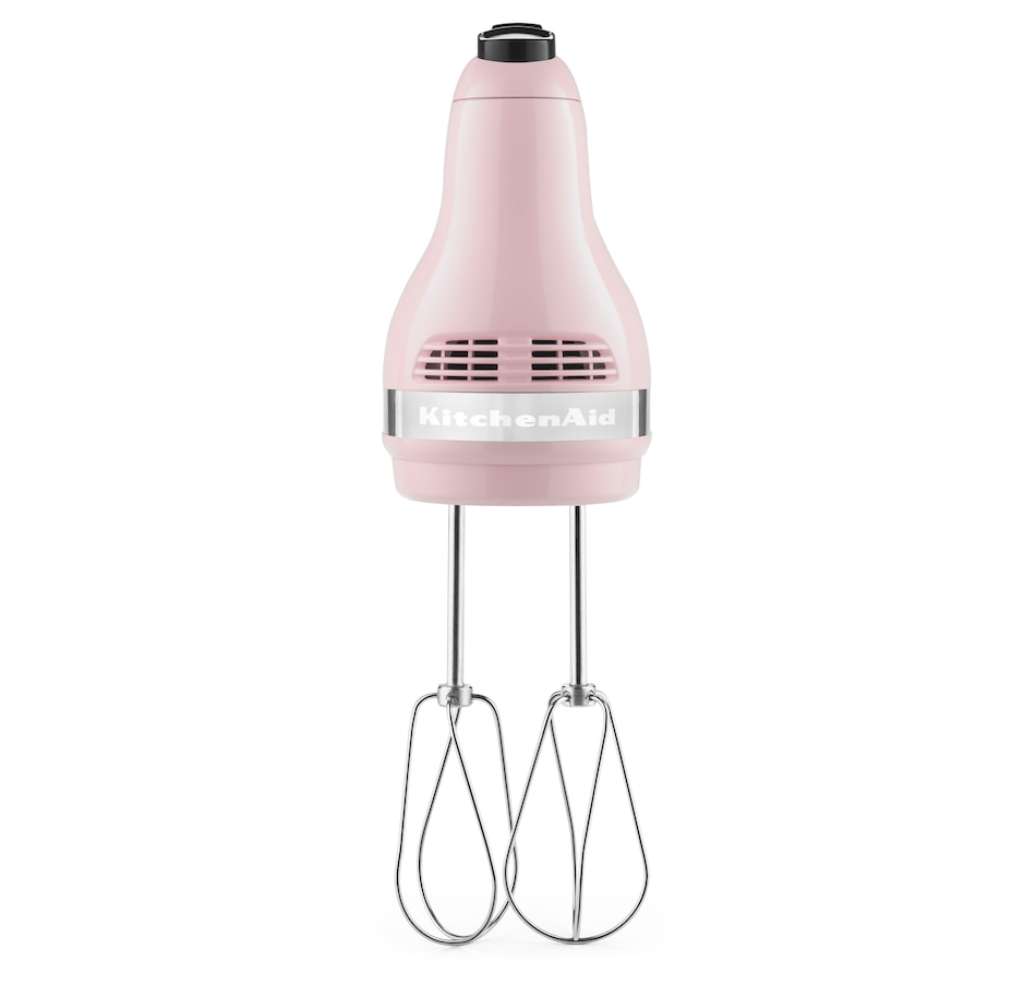 CHeflee Hand Mixer Electric, 5-Speed, with Stainless Steel Whisk, Beater  and Dough Hook Kitchen Handheld Mixer, Cream