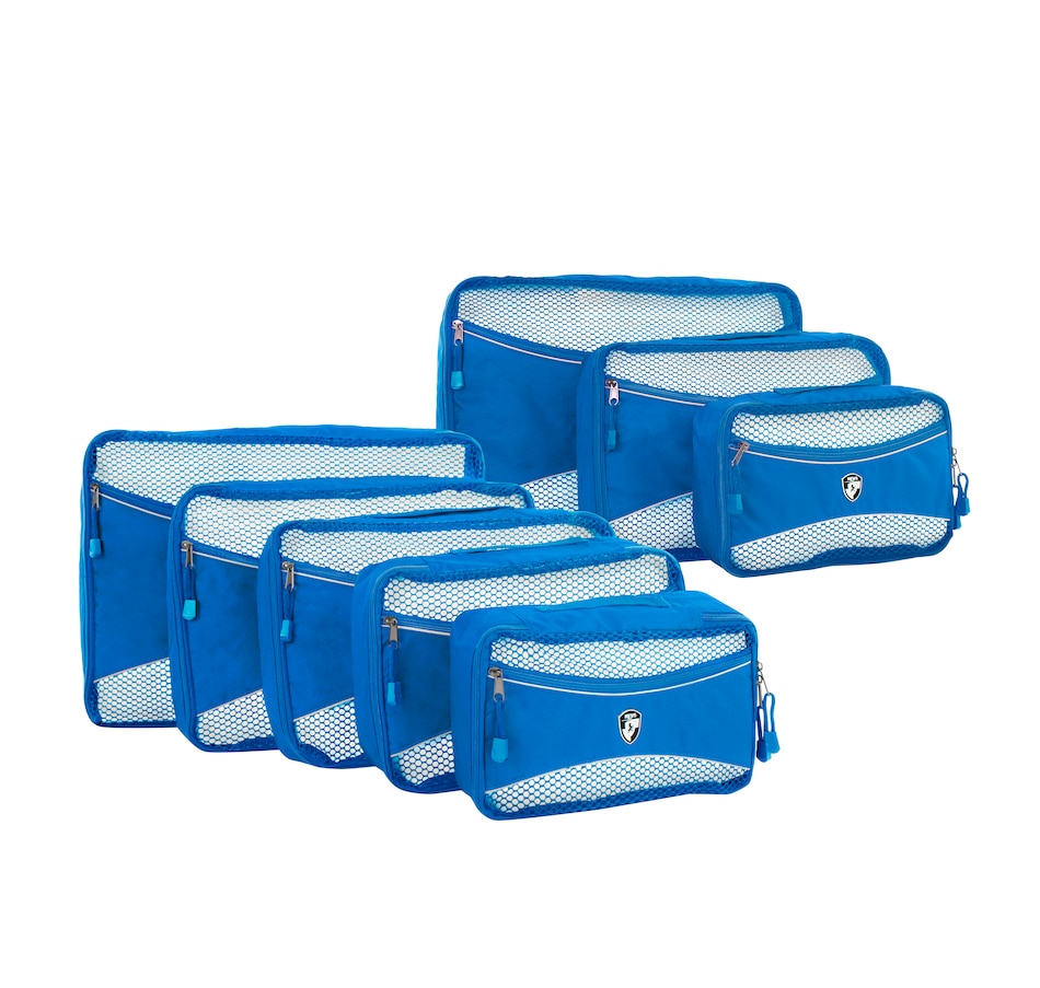 Image 560463_BLU.jpg, Product 560-463 / Price $49.88, Heys 8-Piece EcoTex Packing Cube Set from Heys on TSC.ca's Home & Garden department