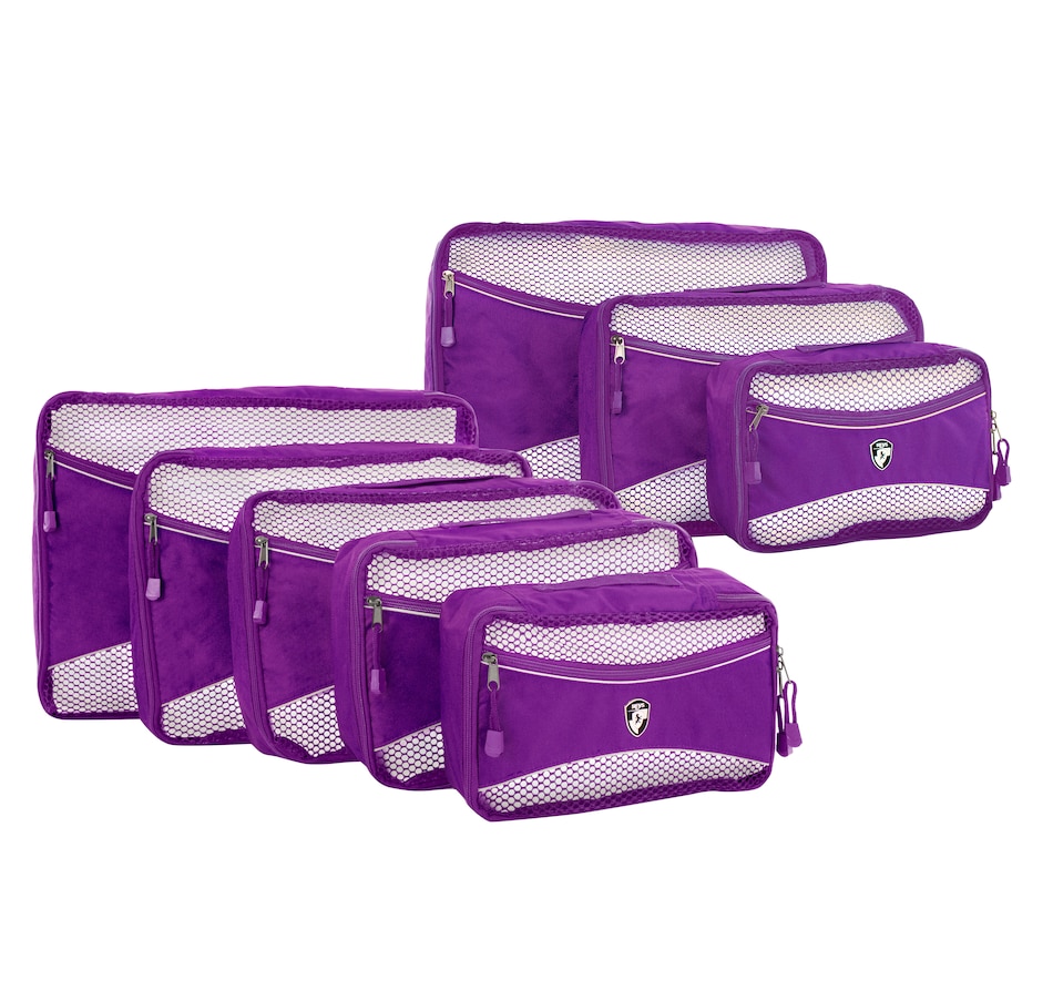 Image 560463_PUR.jpg, Product 560-463 / Price $49.88, Heys 8-Piece EcoTex Packing Cube Set from Heys on TSC.ca's Home & Garden department
