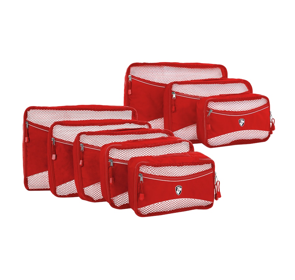 Image 560463_RED.jpg, Product 560-463 / Price $49.88, Heys 8-Piece EcoTex Packing Cube Set from Heys on TSC.ca's Home & Garden department