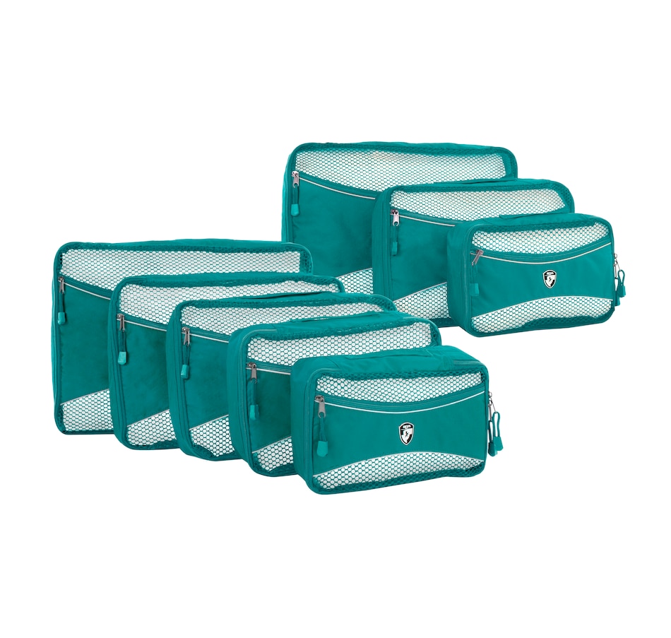 Image 560463_TRQ.jpg, Product 560-463 / Price $49.88, Heys 8-Piece EcoTex Packing Cube Set from Heys on TSC.ca's Home & Garden department