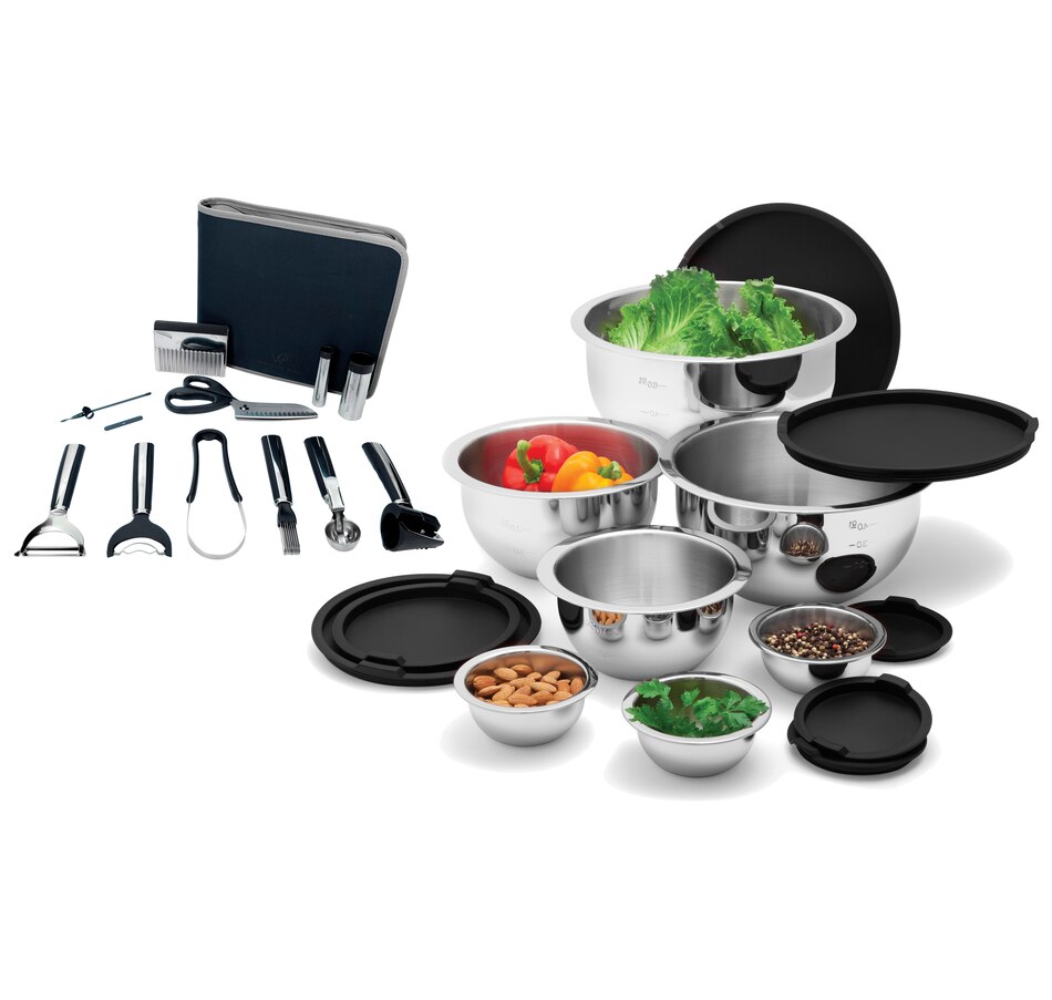 Buy Wolfgang Puck 14Piece Stainless Steel Mixing Bowl Set with 12