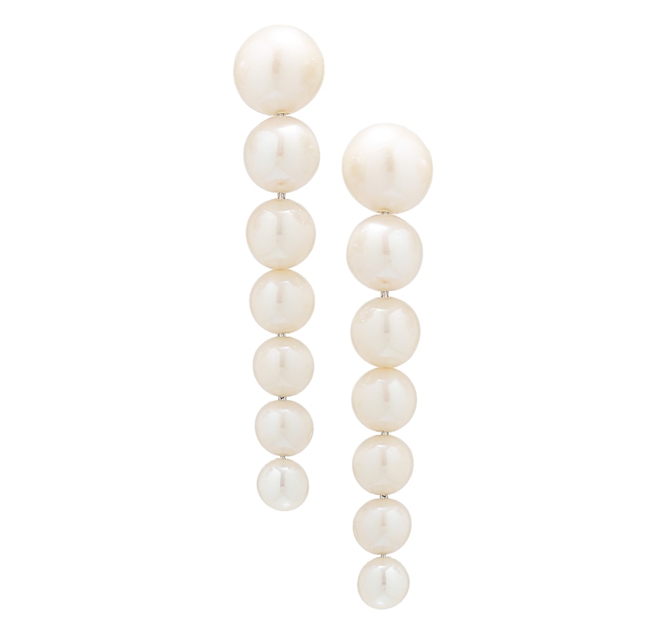 Bijoux - Earrings - Pendants D'oreilles - Imperial Pearls Sterling 