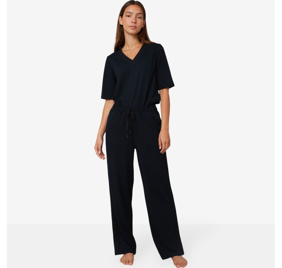 Cuddl Duds Cottonwear+ Straight Leg Lounge Pant