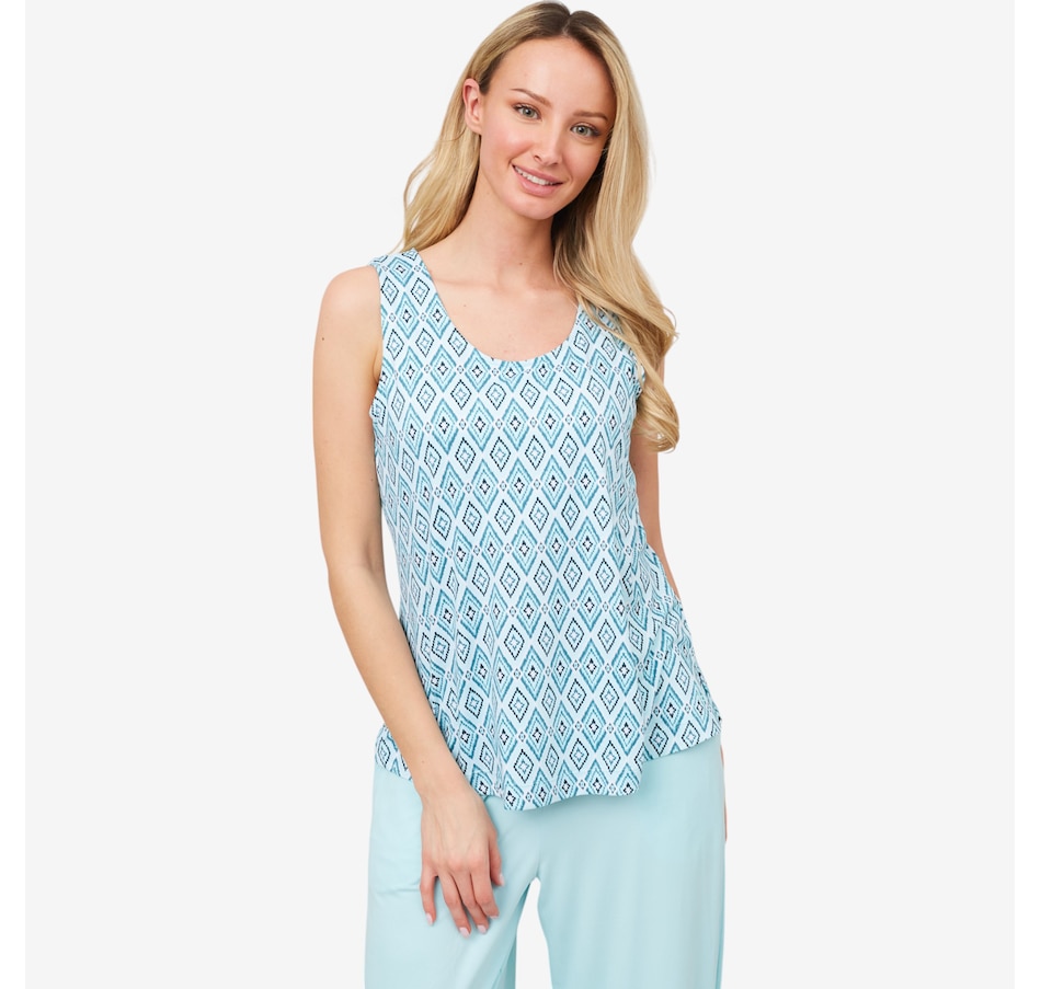 Image 560732_BIKAT.jpg, Product 560-732 / Price $24.88, Cuddl Duds Flexwear Tank with Built-In Shelf Bra from Cuddl Duds on TSC.ca's Fashion department