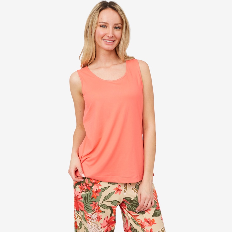 Image 560732_SUGCL.jpg, Product 560-732 / Price $12.33, Cuddl Duds Flexwear Tank with Built-In Shelf Bra from Cuddl Duds on TSC.ca's Fashion department